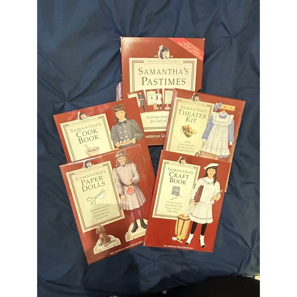 American Girls SAMANTHA'S PASTIMES Collection Set of 4 books NEW